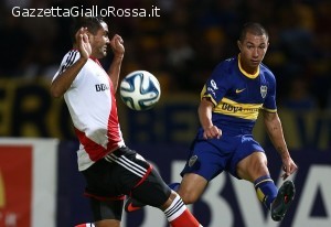 Luciano Acosta, centrocampista del Boca Juniors