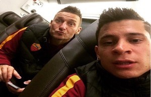 Totti e Iturbe (Facebook Itu)