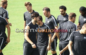 Trigoria allenamento