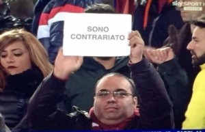 Sono contrariato