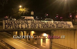 Striscione Curva Sud