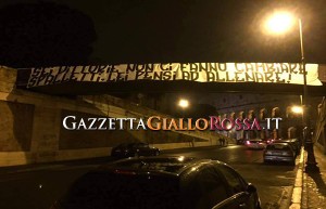 Striscione per Spalletti