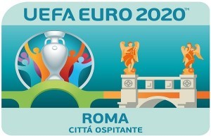 Il logo di Roma per Euro 2020