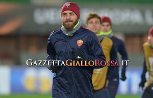 De Rossi in allenamento