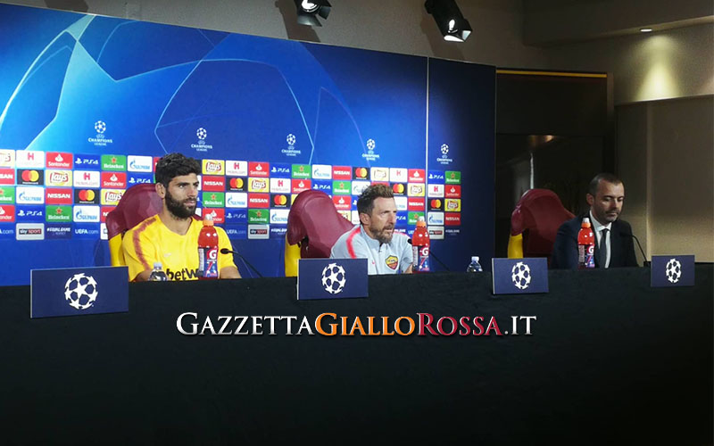 Fazio e Di Francesco in conferenza